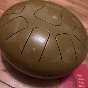 Gold 12 Inch 11 Note Steel Tongue Drum Meditation Drum